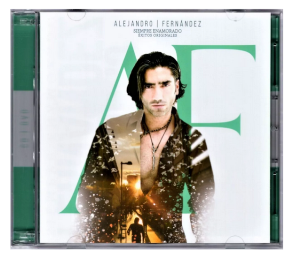Alejandro Fernandez Siempre Enamorado Disco Cd + Dvd