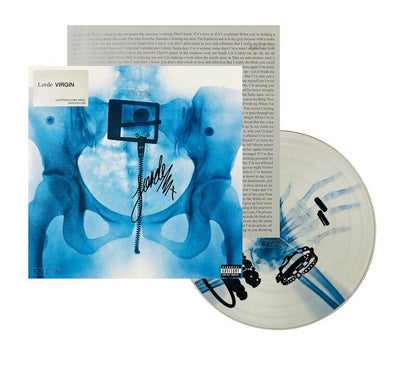 Lorde Virgin In X-ray Picture Hand LP Vinyl [ Autografiado ]