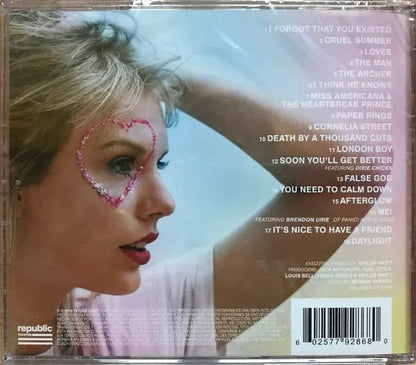 Taylor Swift Lover Disco Cd Importado Con Single