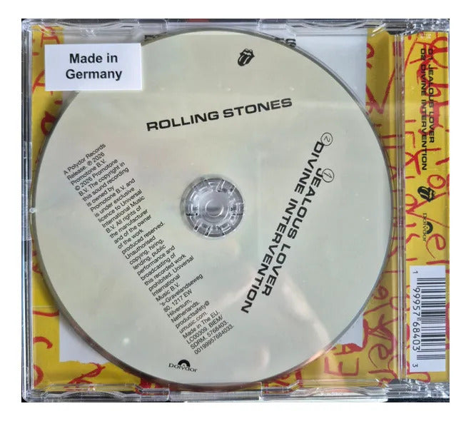 The Rolling Stones Jealous Lover Single Cd