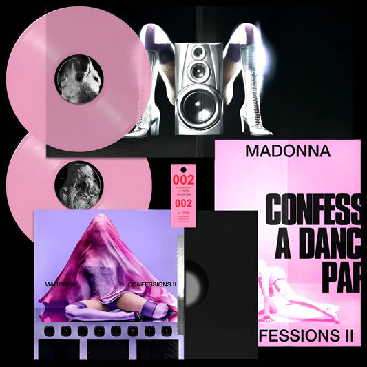 Madonna Confessions 2 Ii Translucent Pink Lp Vinyl