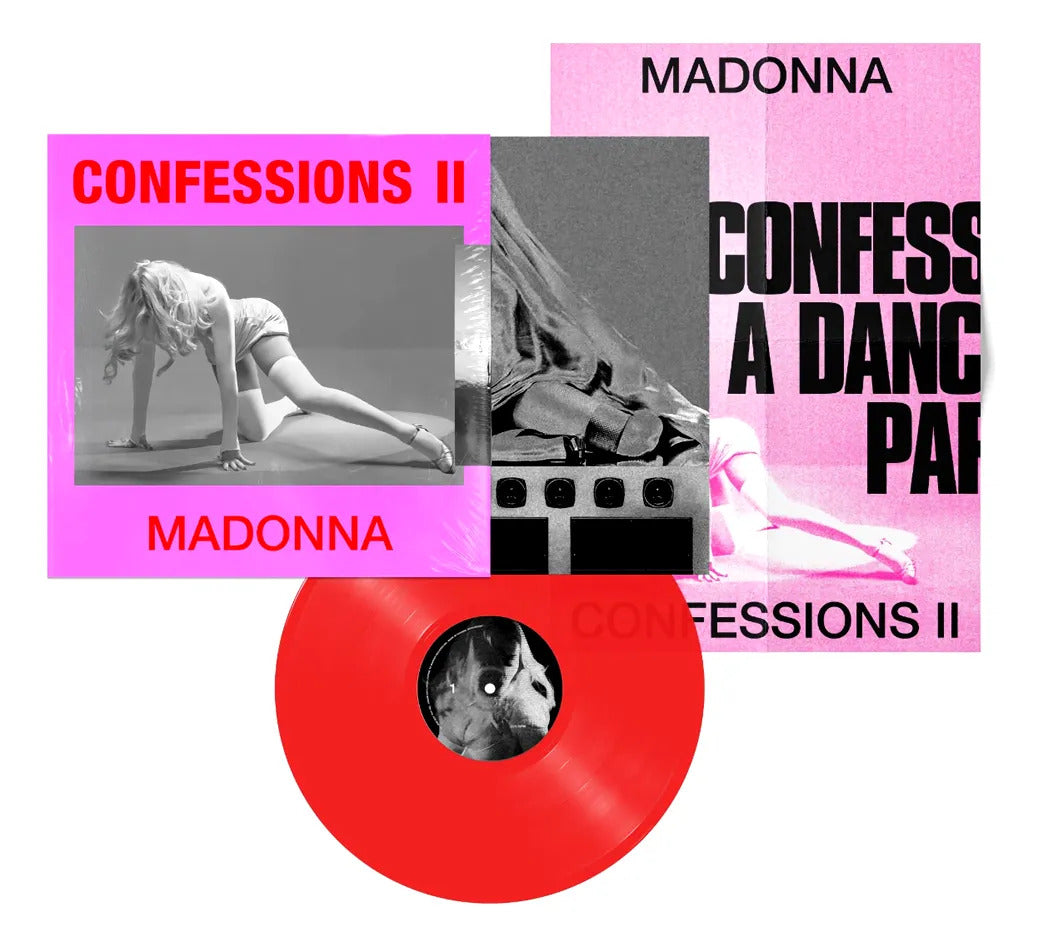 Madonna Confessions 2 II Lp Vinyl Transculent Red