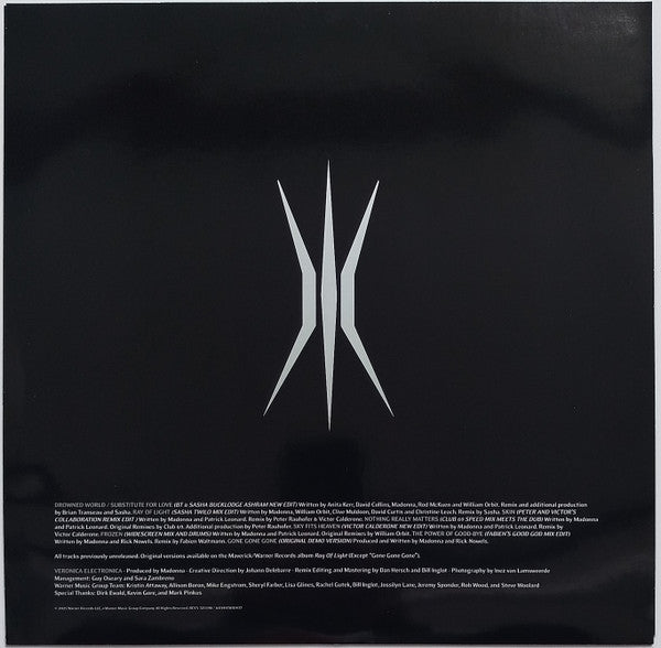 Madonna Veronica Electronica Lp Vinyl Ultra - Clear