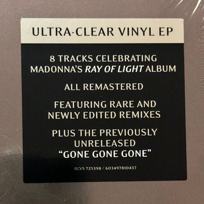 Madonna Veronica Electronica Lp Vinyl Ultra - Clear