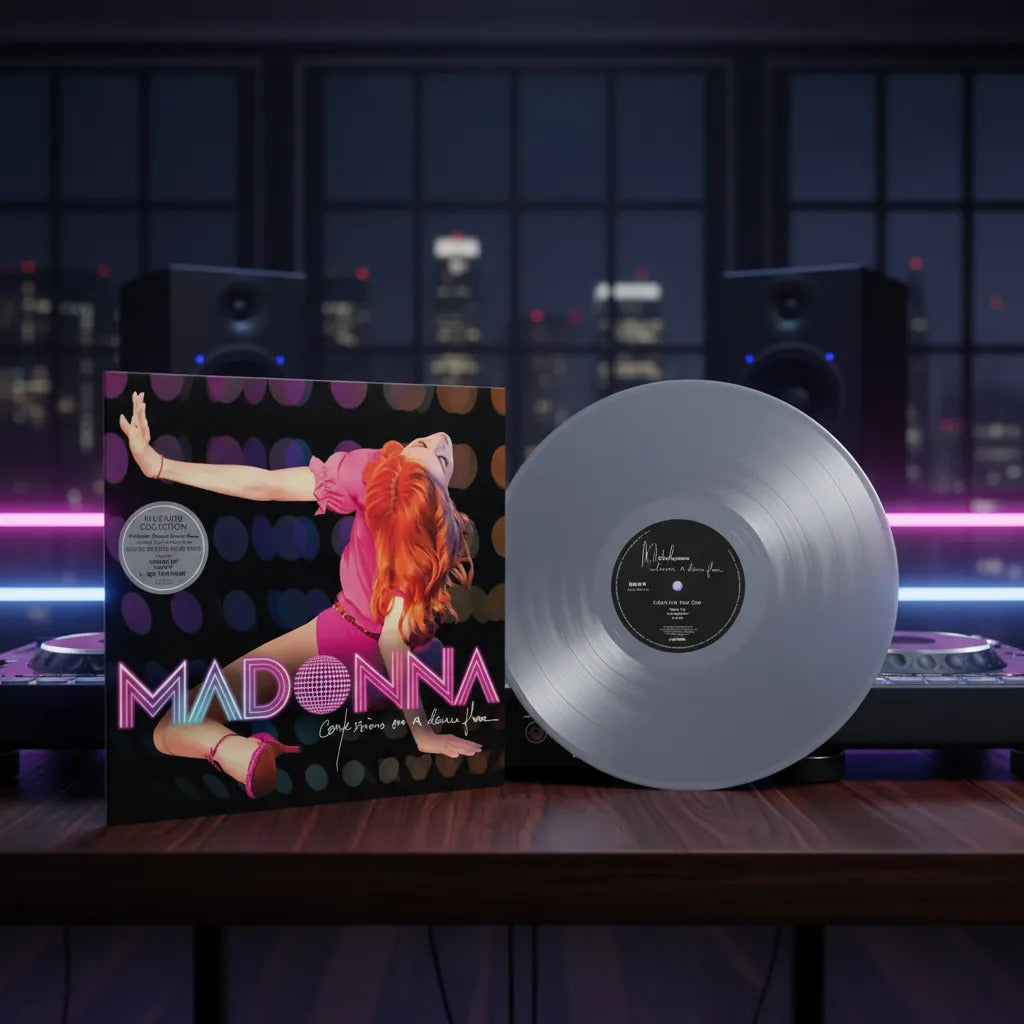 Madonna Confessions On A Dance Floor 2 Lp Silver Vinyl