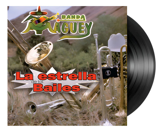 Banda Maguey La Estrella De Los Bailes Lp Vinyl Importado Black