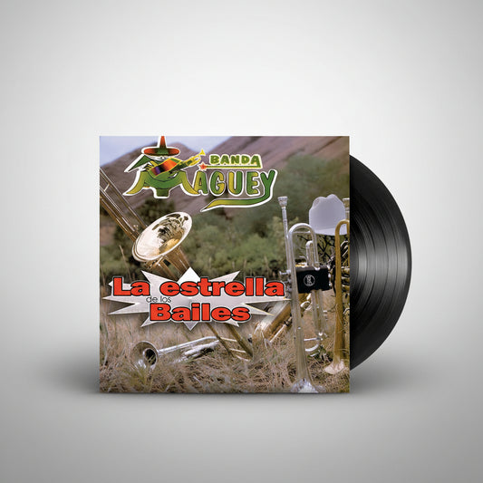 Banda Maguey La Estrella De Los Bailes Lp Vinyl Importado Black