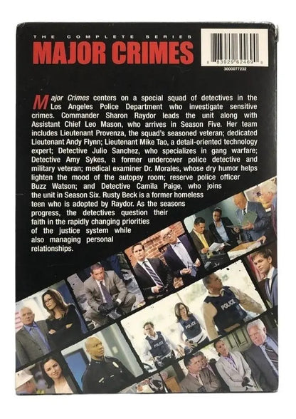 Major Crimes La Serie Completa Temporada 1 - 6 Boxset Dvd