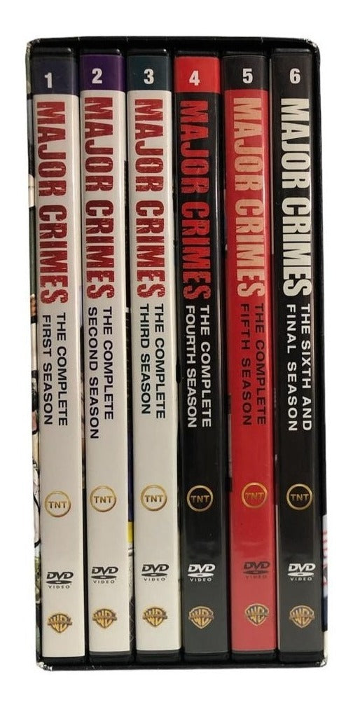 Major Crimes La Serie Completa Temporada 1 - 6 Boxset Dvd