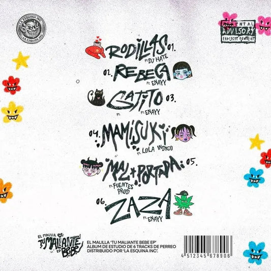 El Malilla Tu Maliante Bebe Disco Cd Jewel Cd