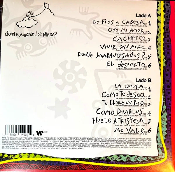 Mana Donde Jugaran Los Niños Remasterizado Lp Vinyl
