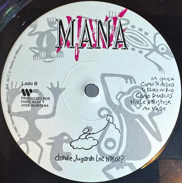 Mana Donde Jugaran Los Niños Remasterizado Lp Vinyl