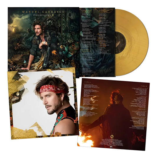 Manuel Carrasco Pueblo Salvaje II Lp Vinyl Gold