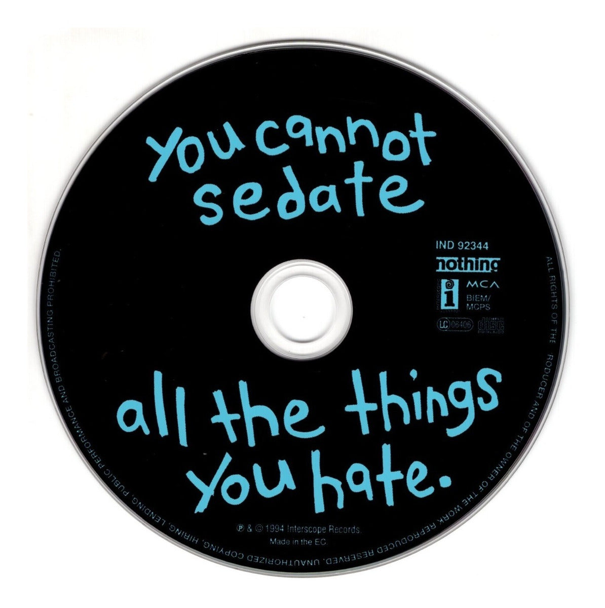 Marilyn Manson Portrait Of An American Family Disco Cd