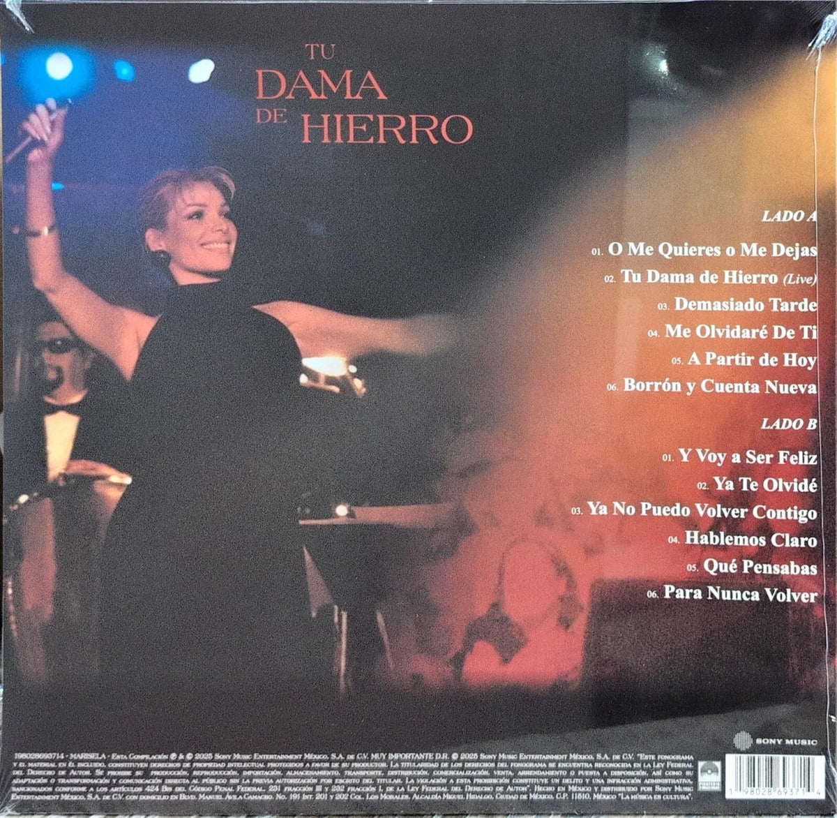 Marisela Tu Dama De Hierro Cafe Brown Lp Vinyl