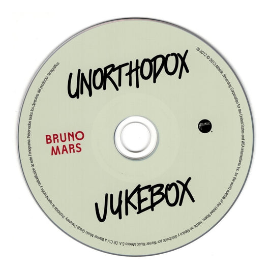 Bruno Mars Unorthodox Jukebox Deluxe Edition Dlx Disco Cd