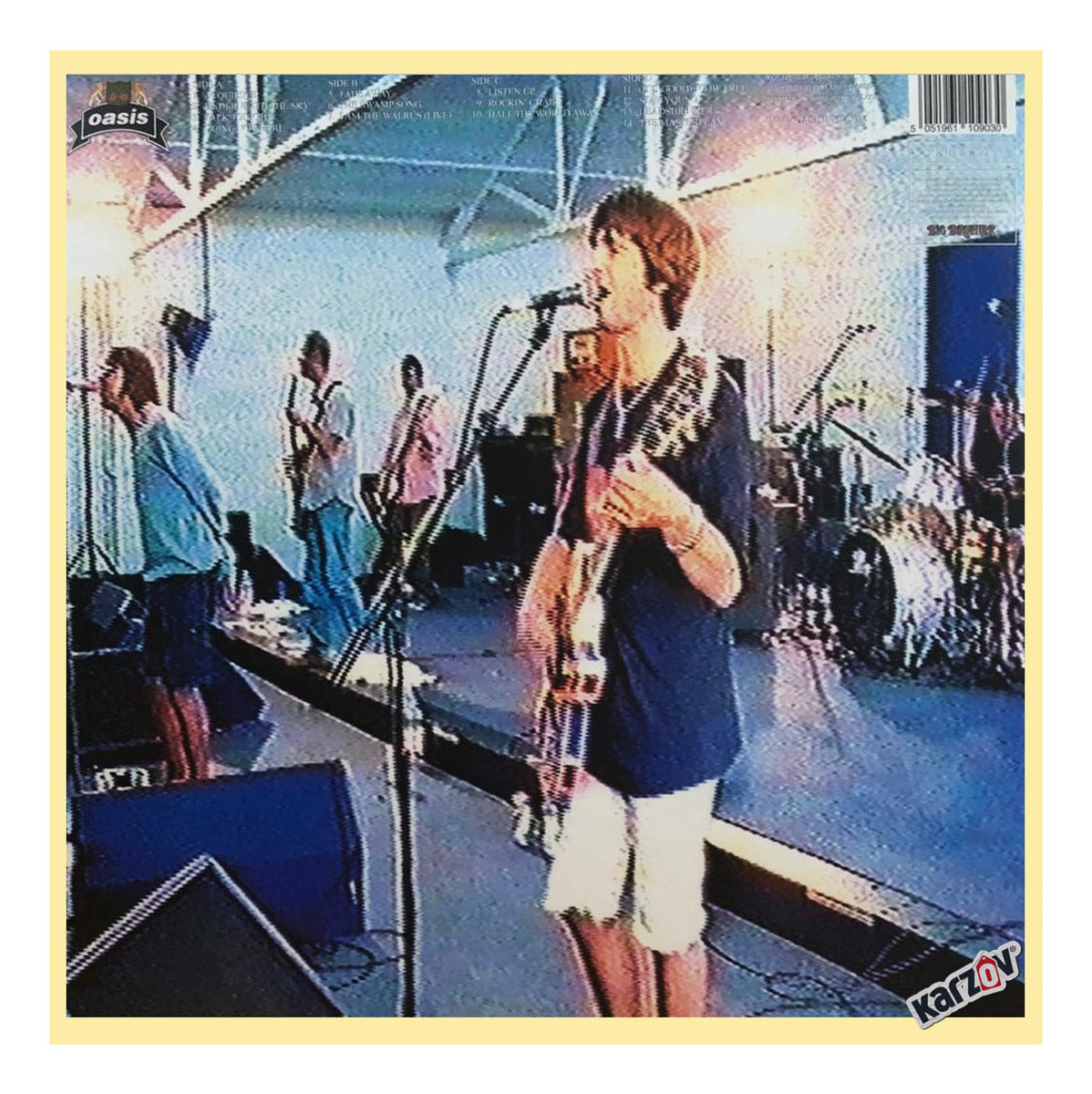 Oasis The Masterplan Silver Plateado 2 Lp Vinyl Edición Limitada