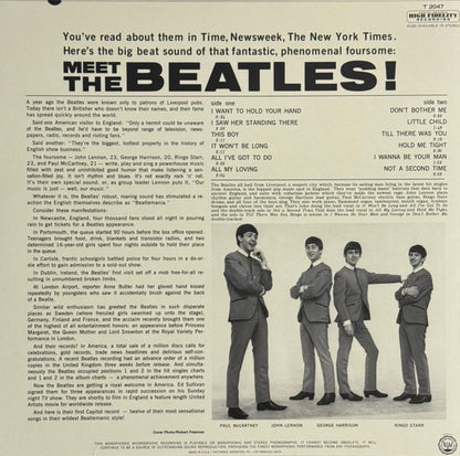 The Beatles Meet The Beatles Mono 2024 Lp Vinyl