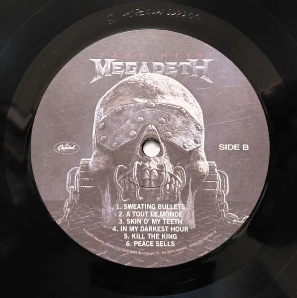 Megadeth Greatest Hits Fast Lp Vinyl