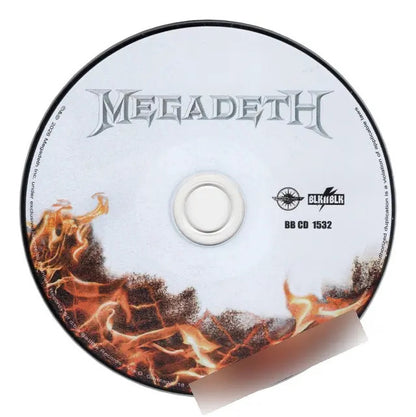 Megadeth 2026 Final Album Exclusive Lenticular Cd