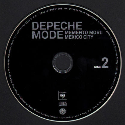 Depeche Mode Memento Mori : Mexico City 2 Cd Doble