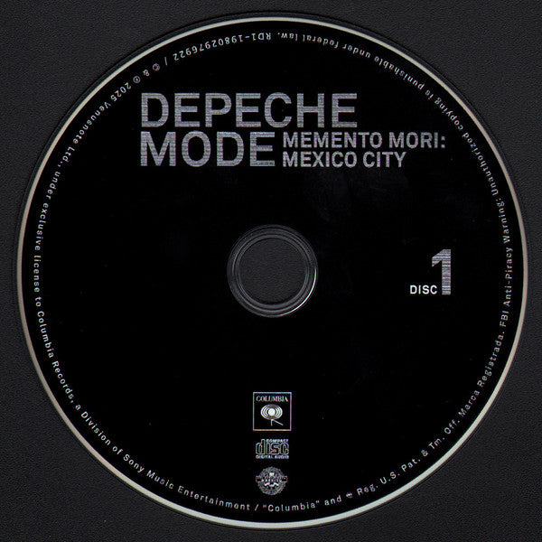 Depeche Mode Memento Mori : Mexico City 2 Cd Doble