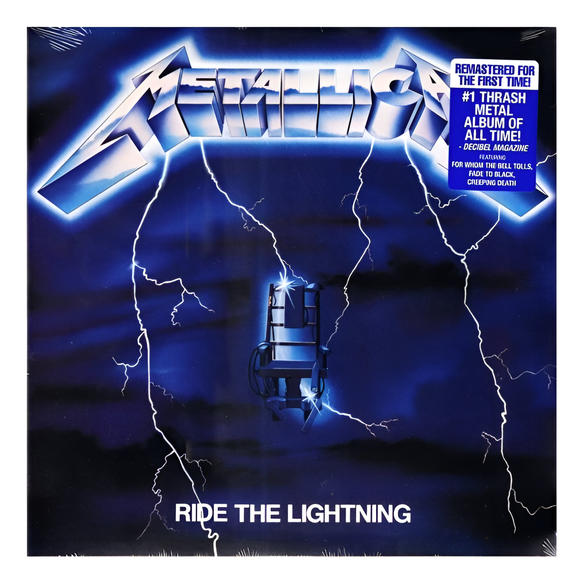 Metallica Ride The Lightning Lp Vinyl Estándar