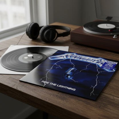 Metallica Ride The Lightning Lp Vinyl Estándar