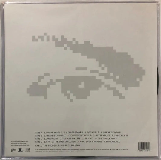 Michael Jackson Invincible 2 Lp Acetato Vinyl
