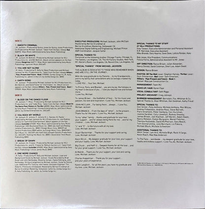 Michael Jackson Number Ones 2 Vinyl Doble Black Edition