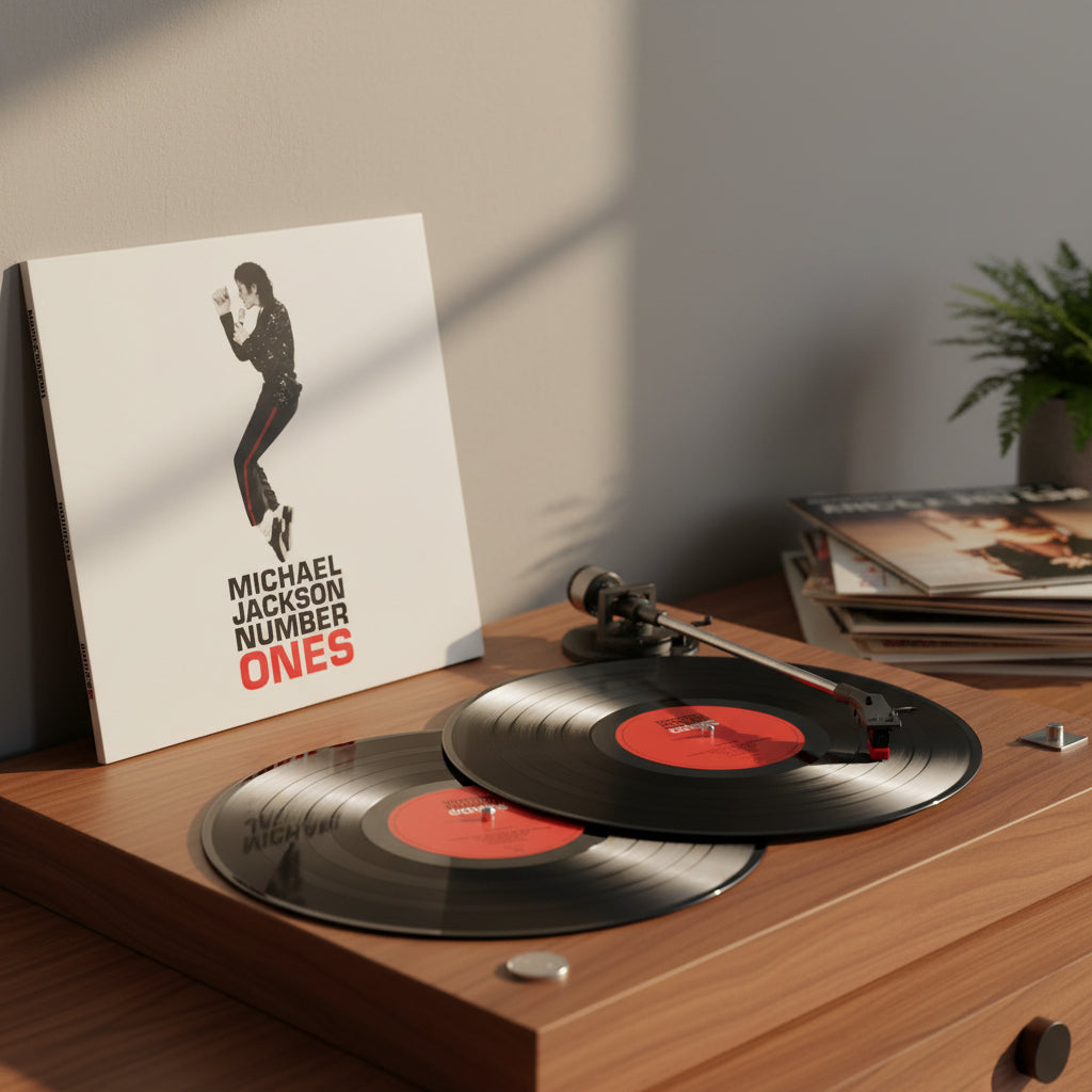 Michael Jackson Number Ones 2 Vinyl Doble Black Edition