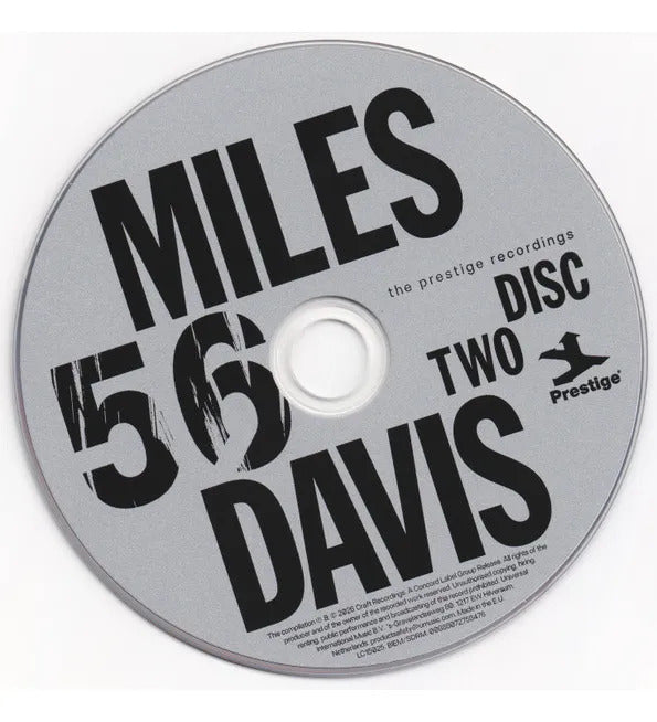 Miles Davis Miles 56 The Prestige Recordings 3 Cd