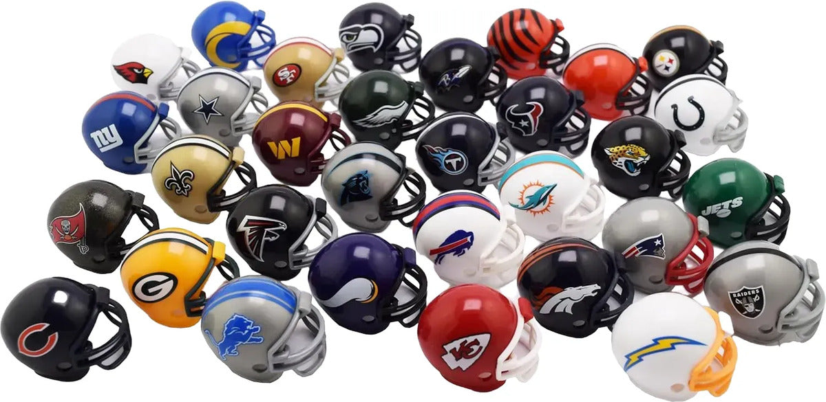 Mini Cascos Coleccionables 32 Piezas Nfl Varios Equipos