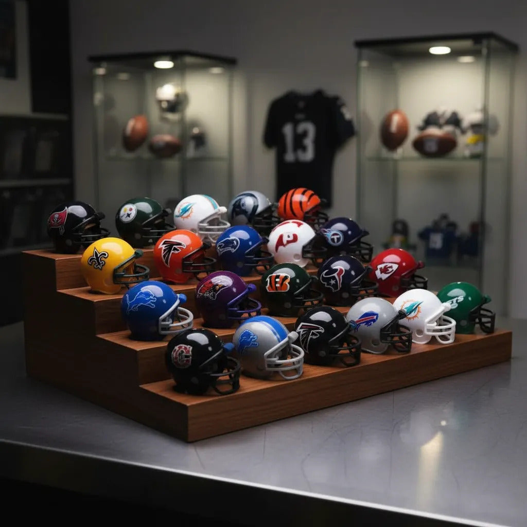 Mini Cascos Coleccionables 32 Piezas Nfl Varios Equipos