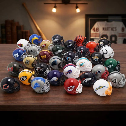 Mini Cascos Coleccionables 32 Piezas Nfl Varios Equipos