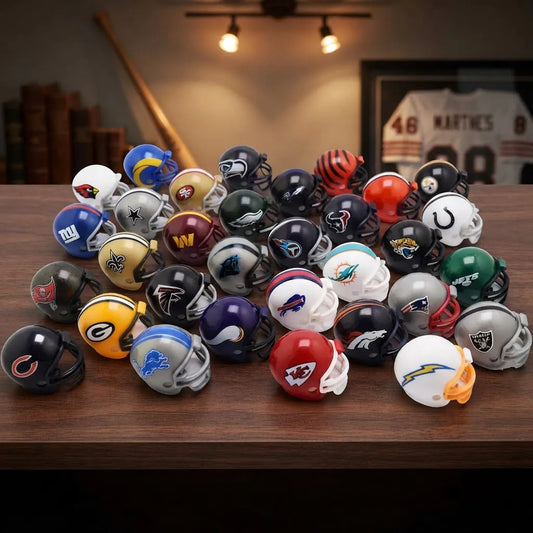 Mini Cascos Coleccionables 32 Piezas Nfl Varios Equipos