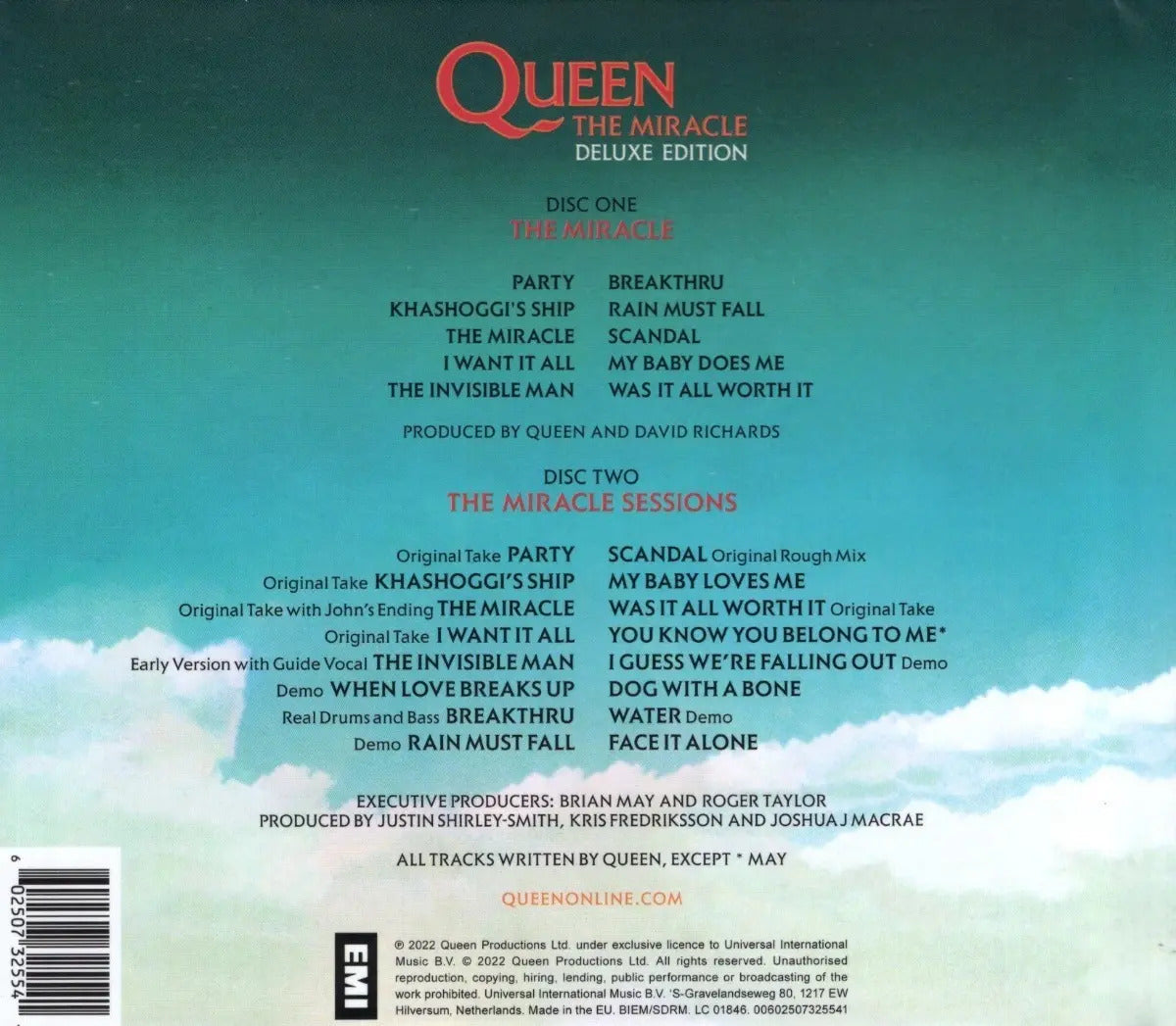 Queen The Miracle Deluxe Edition 2 Discos Cd