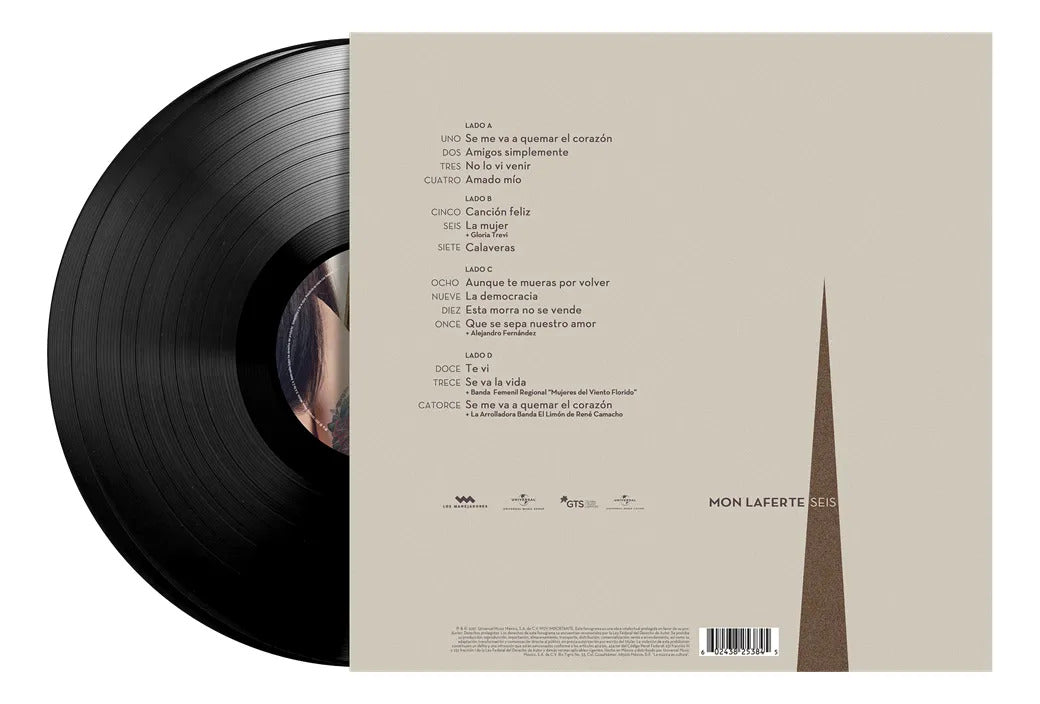Mon Laferte Seis 6 Lp 2 Vinyl