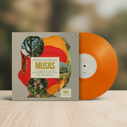 Musas Vol. 2 Natalia Lafourcade Lp Vinyl Orange Naranja