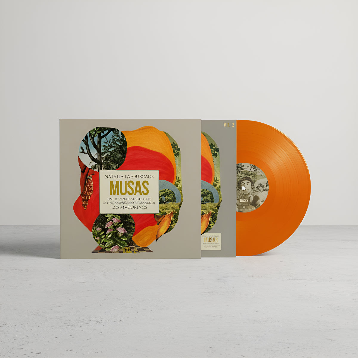 Musas Vol. 2 Natalia Lafourcade Lp Vinyl Orange Naranja