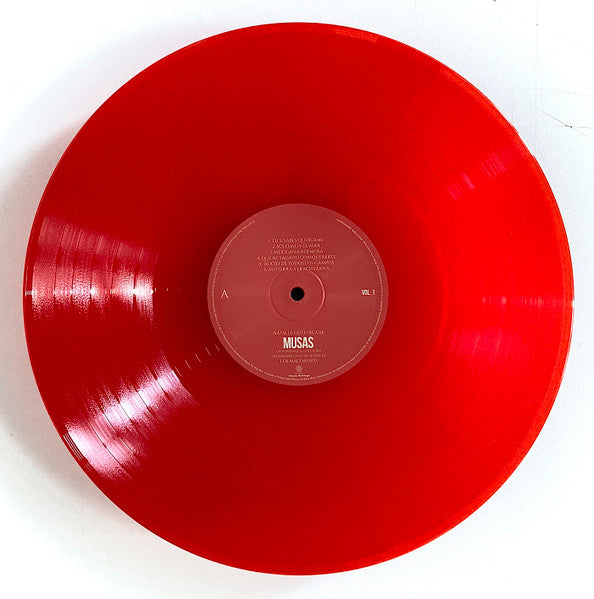 Musas Vol. 1 Natalia Lafourcade Lp Vinyl Red Rojo
