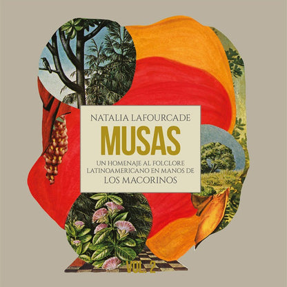 Musas Vol. 2 Natalia Lafourcade Lp Vinyl Orange Naranja