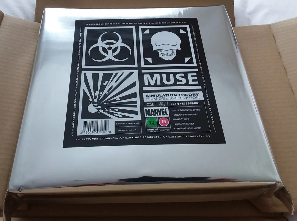 Muse Simulation Theory Deluxe Film Blu-ray Cassette Vinyl
