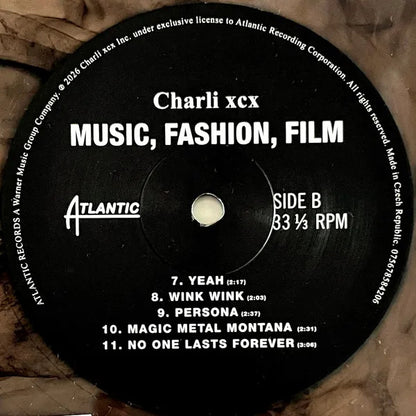 Charli Xcx Music Fashion Film Yorkshire Smoke Lp Vinyl