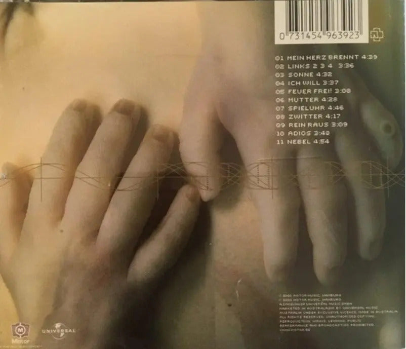 Rammstein - Mutter - Disco Cd