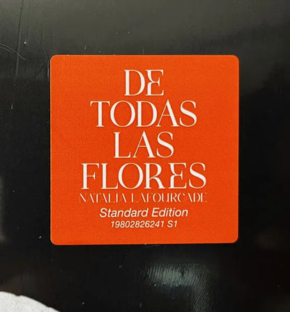 Natalia Lafourcade De Todas Las Flores Lp 2 Vinyl Doble Black