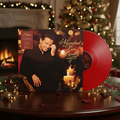 Luis Miguel Navidades 20 Aniversario Red Lp Vinyl