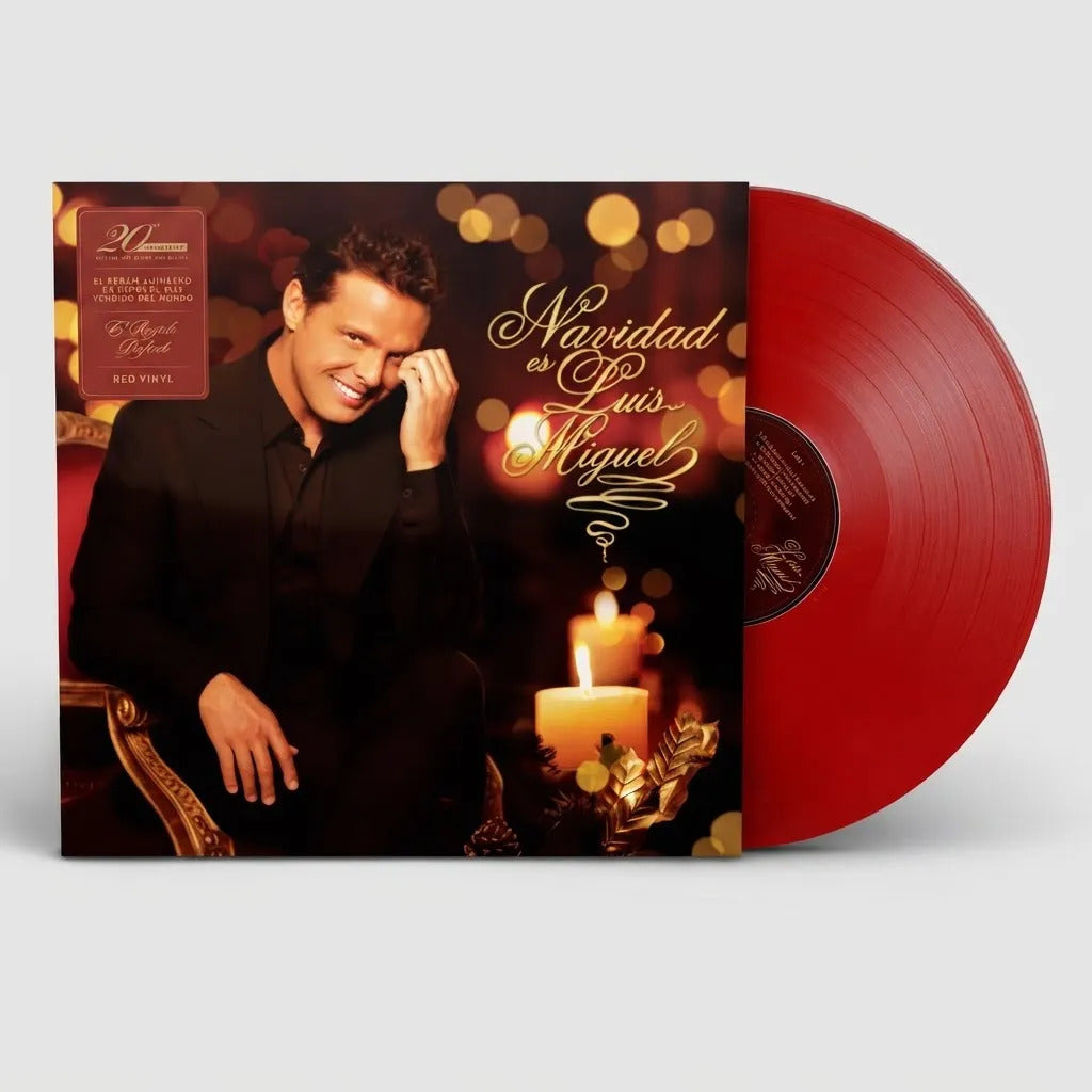 Luis Miguel Navidades 20 Aniversario Red Lp Vinyl