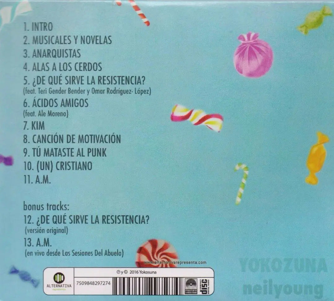 Neilyoung - Yokozuna - Disco Cd Con 13 Canciones