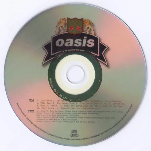 Oasis The Masterplan Cd